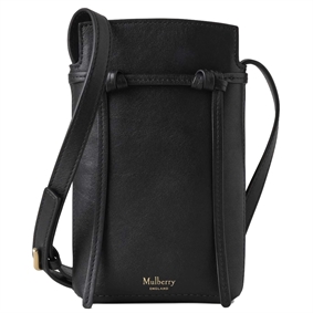 Mulberry Clovelly Phone Pouch Black 